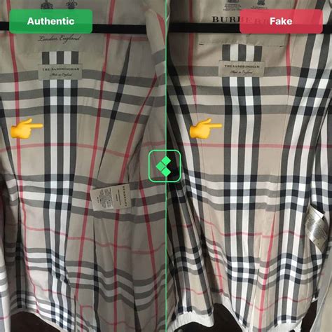 fake burberry check jacket|burberry coat scam.